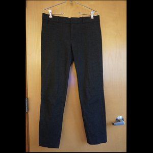 Banana Republic Sloan Pants, 4, charcoal grey
